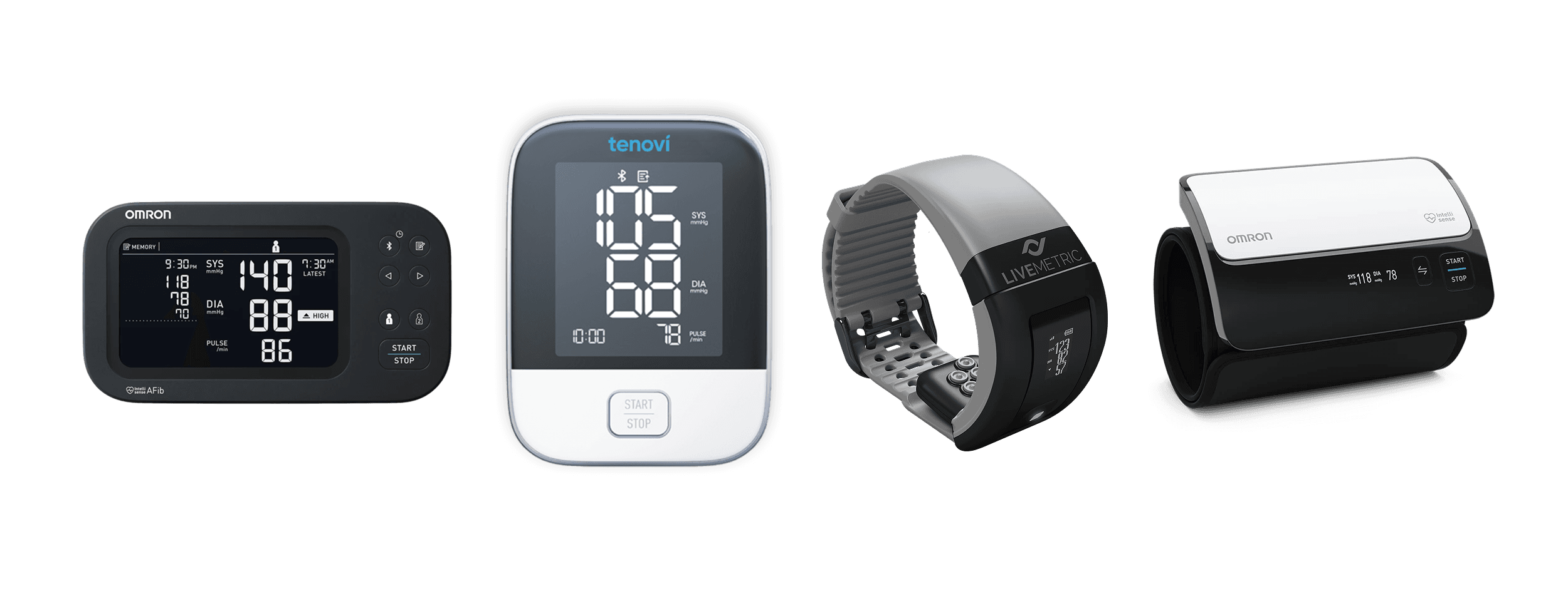 Blood pressure monitoring devices